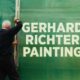 Gerhard Richter pintando