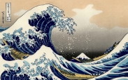 “La gran ola” de Hokusai